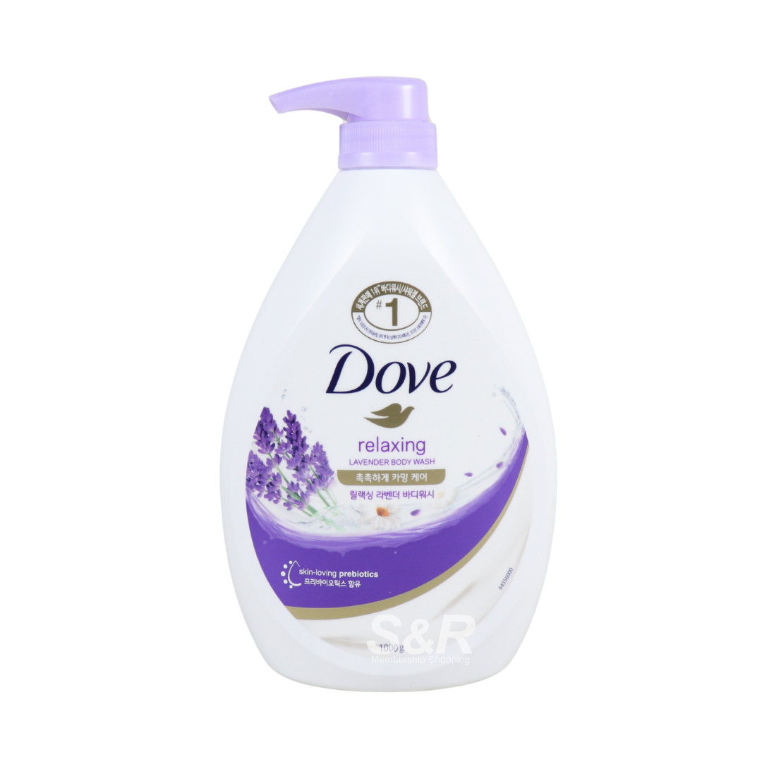 Dove Relaxing Lavender Body Wash 1L
